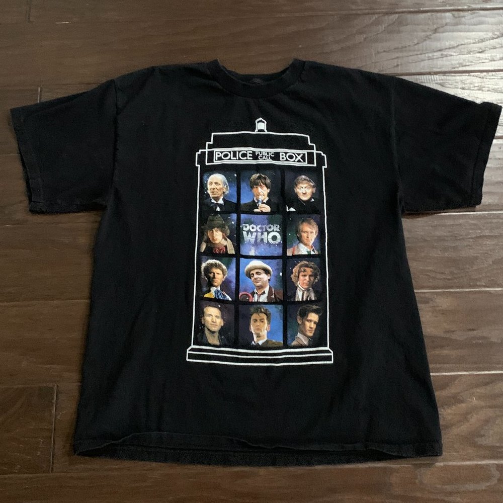 Gently Worn, but Lovingly Cared For, Ripple Junction BBC Doctor Who Tees
